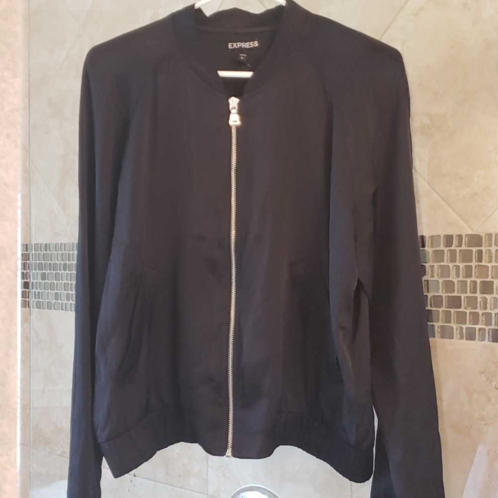 NWT Women's Express Black Lightweight Jacket